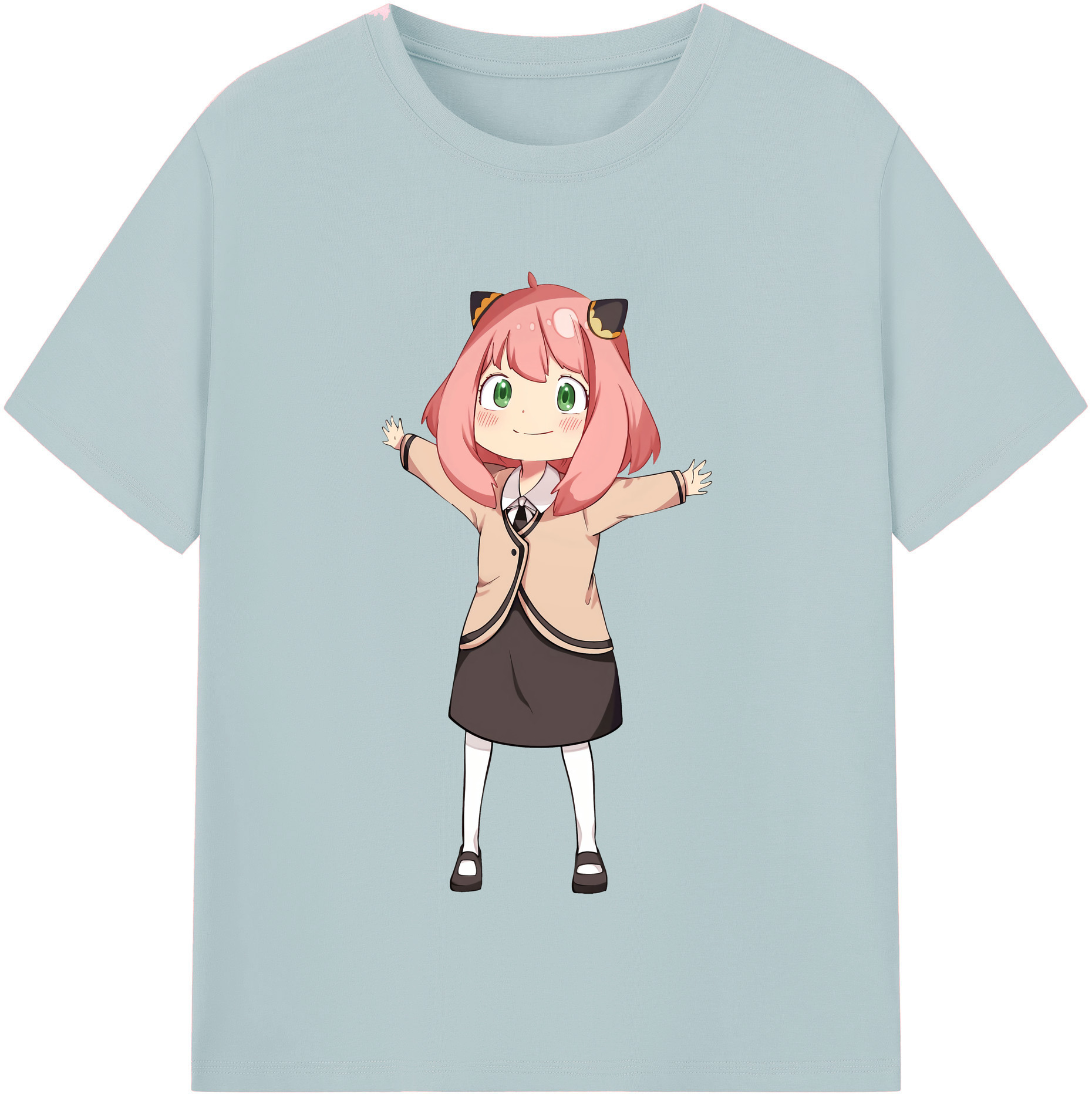 （画像用） SPY×FAMILY间谍家家酒 綿100％半袖Tシャツ（フロントプリント）